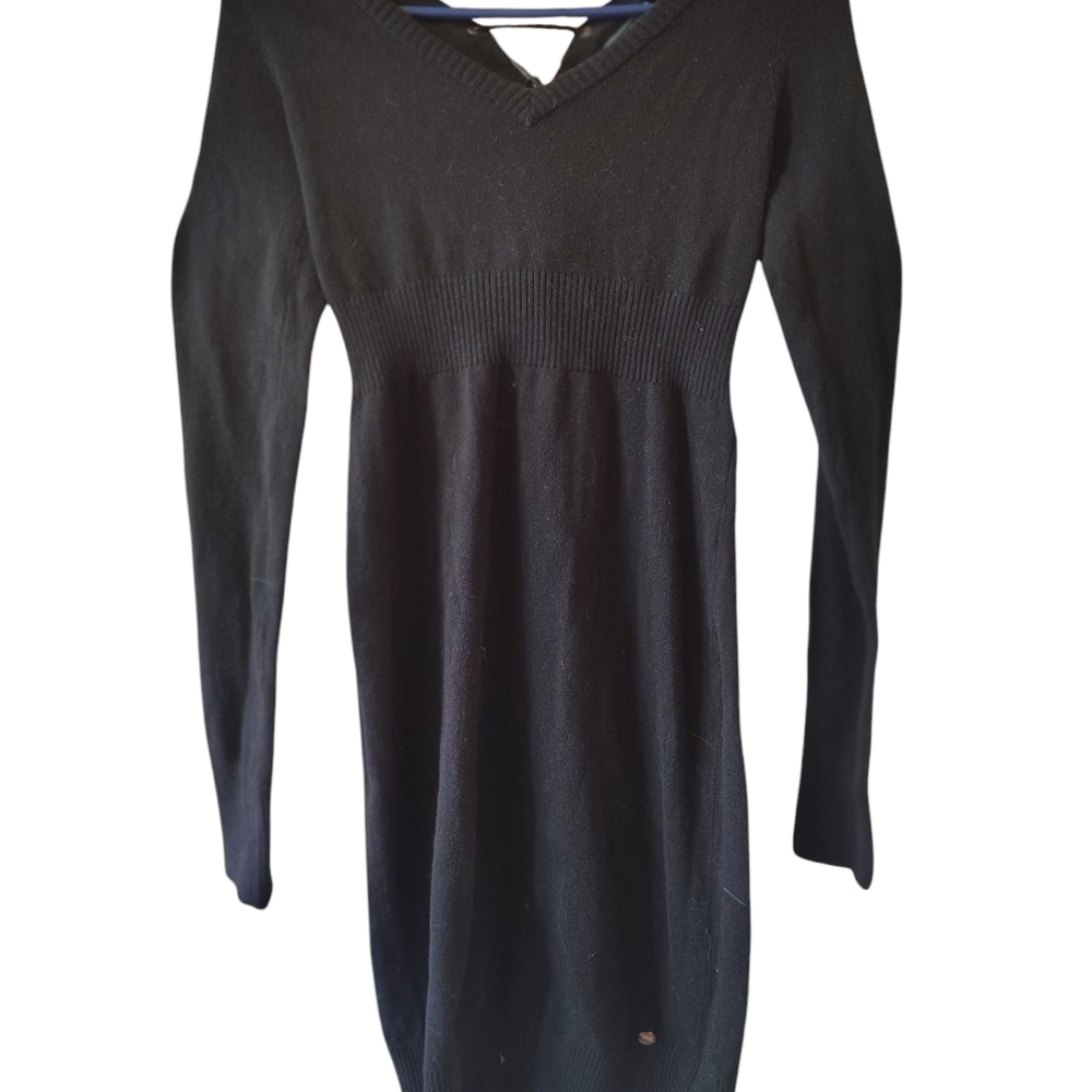 Chic Black Knit Dress